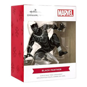 Hallmark Christmas  Ornament Black Panther NWT